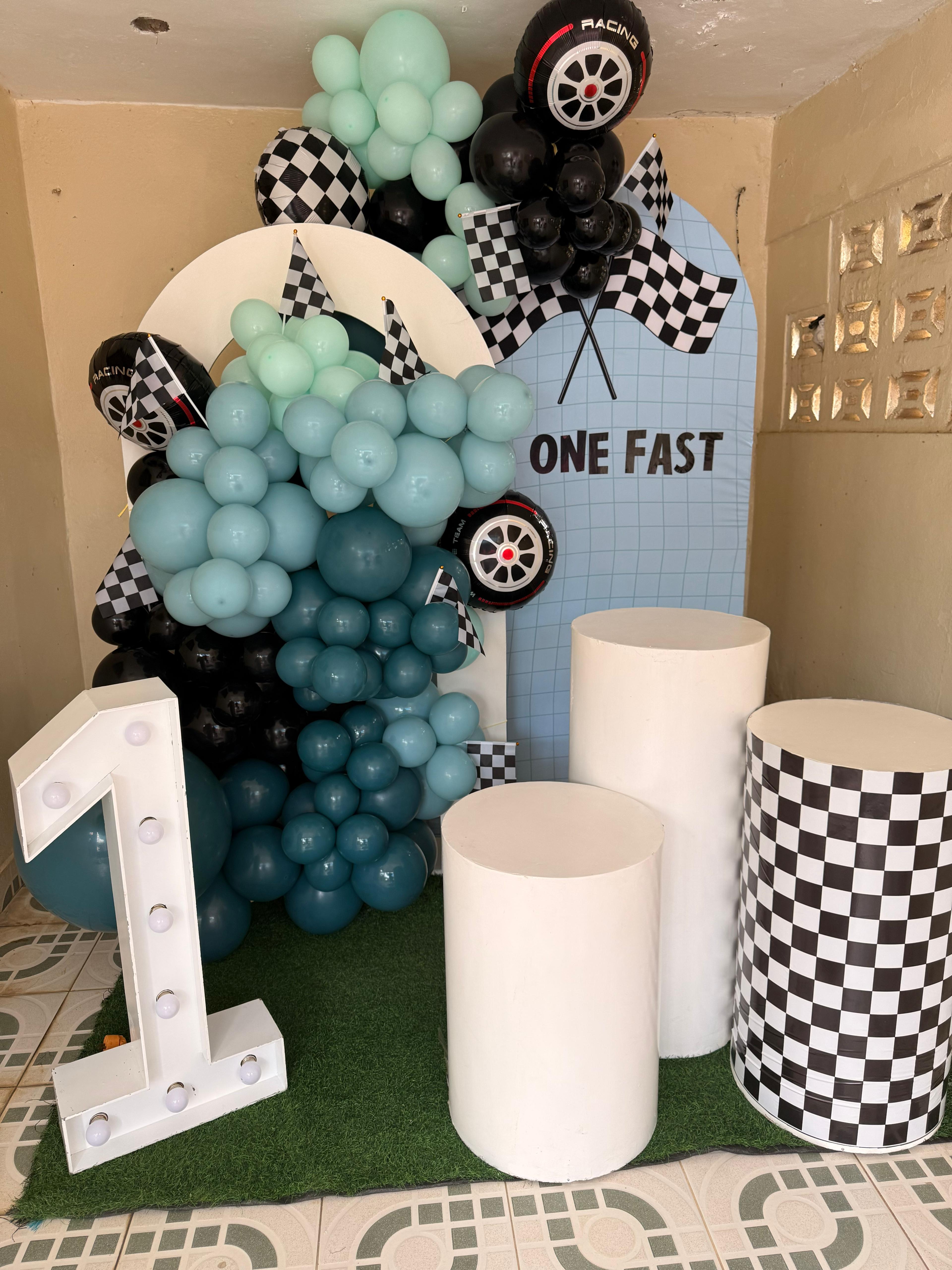 Primer cumpleaños - One Fast Racing