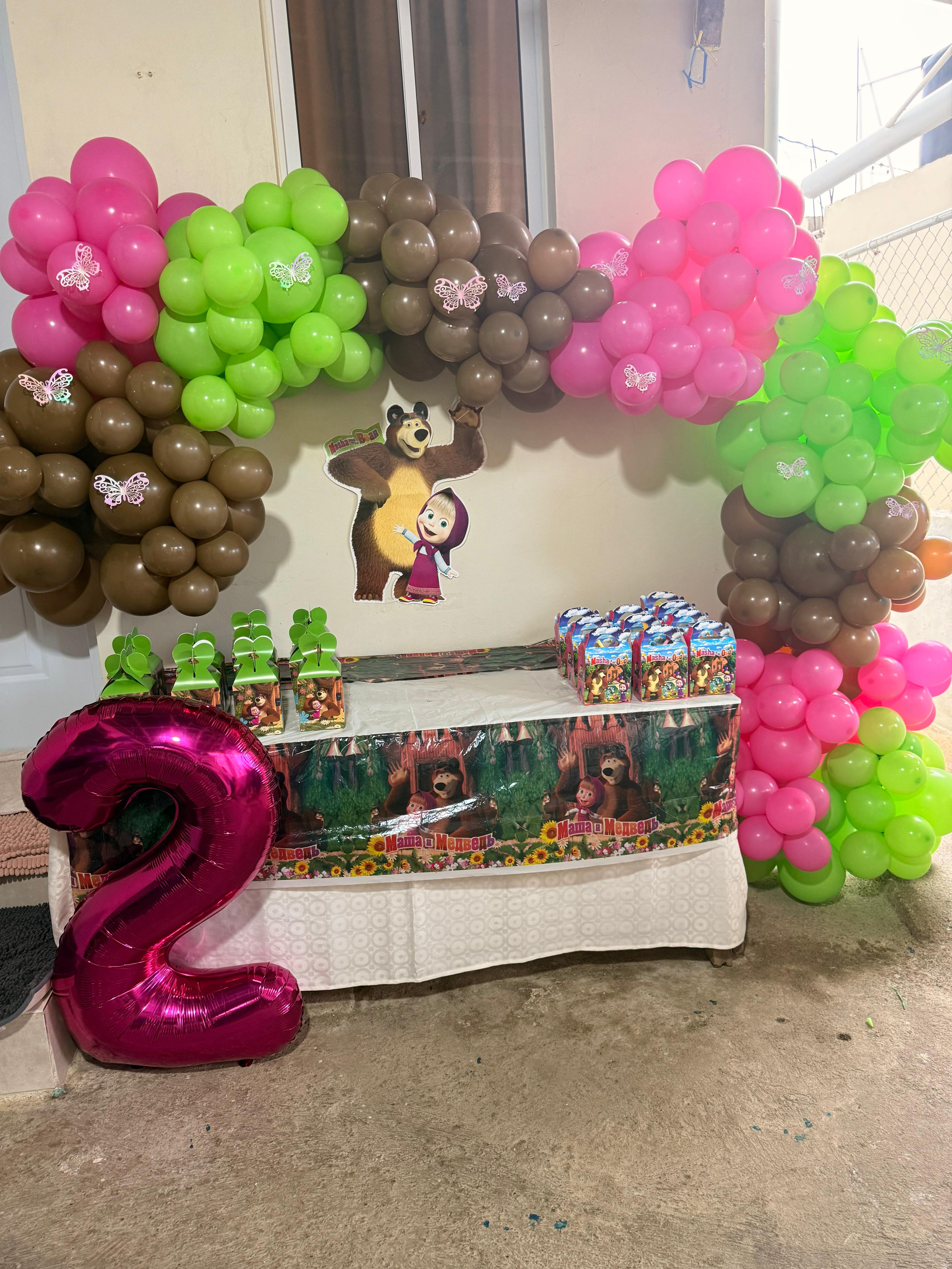 Segundo cumpleaños - Masha y el Oso